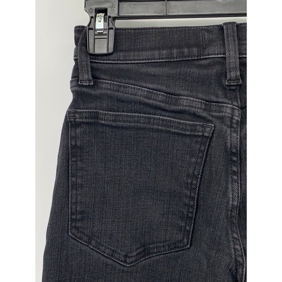 MADEWELL Women's Black Petite The Perfect Vintage Wide-Leg Jeans SZ 25P - Picture 6 of 11